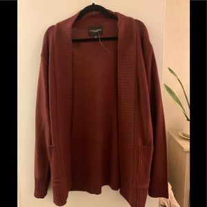 Plus size fall sweater cardigan
